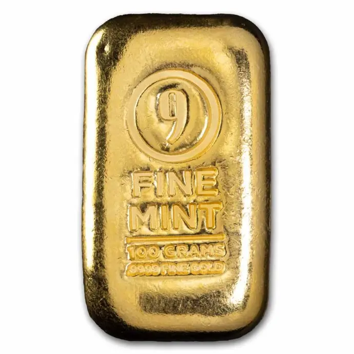 100 gram Gold Bar