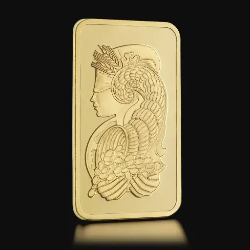 1 oz Guldtacka PAMP Fortuna